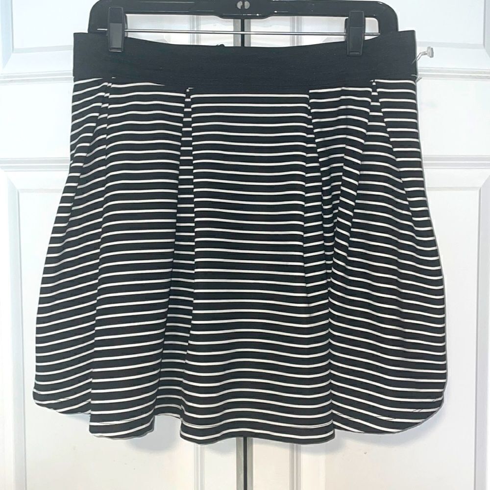 Romeo and Juliet couture striped skirt